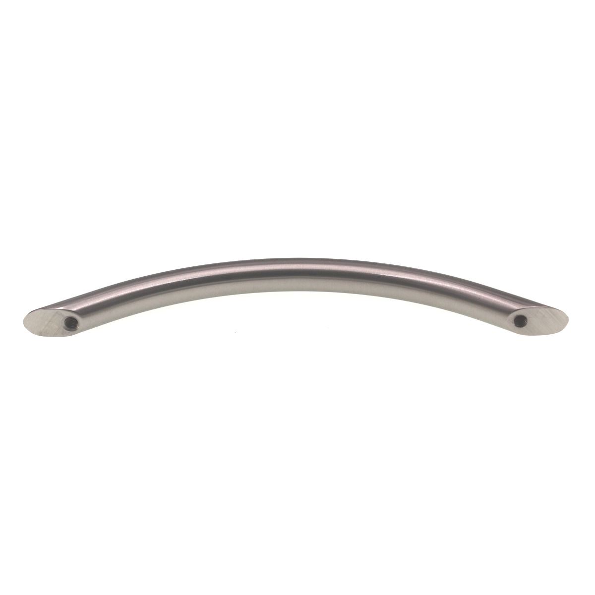 Schaub Traditional Cabinet Bow Arch Pull 5" (128mm) Ctr Satin Nickel 723-15