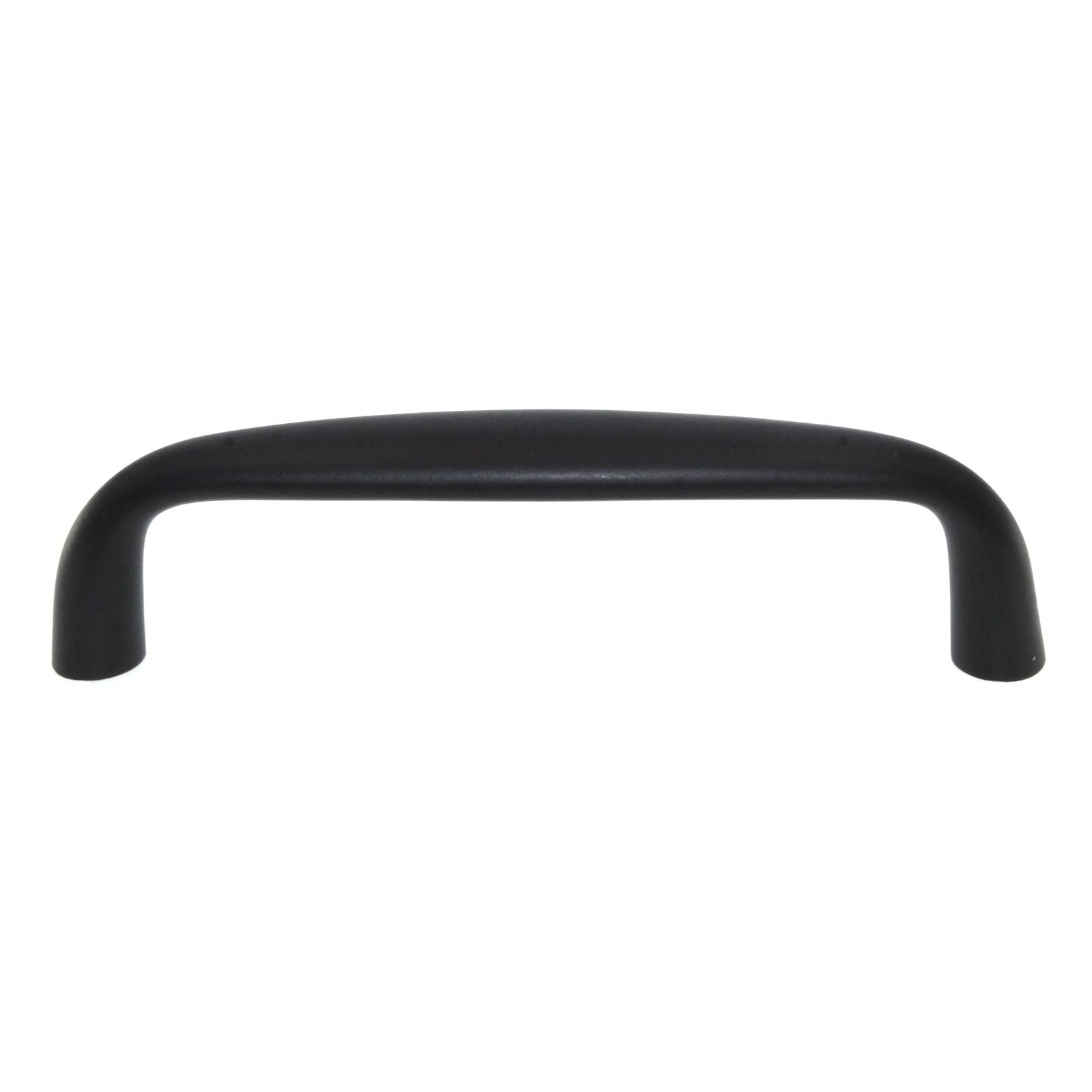 Schaub And Company Traditional Cabinet Arch Pull 4" Ctr Flat Black 732-FB