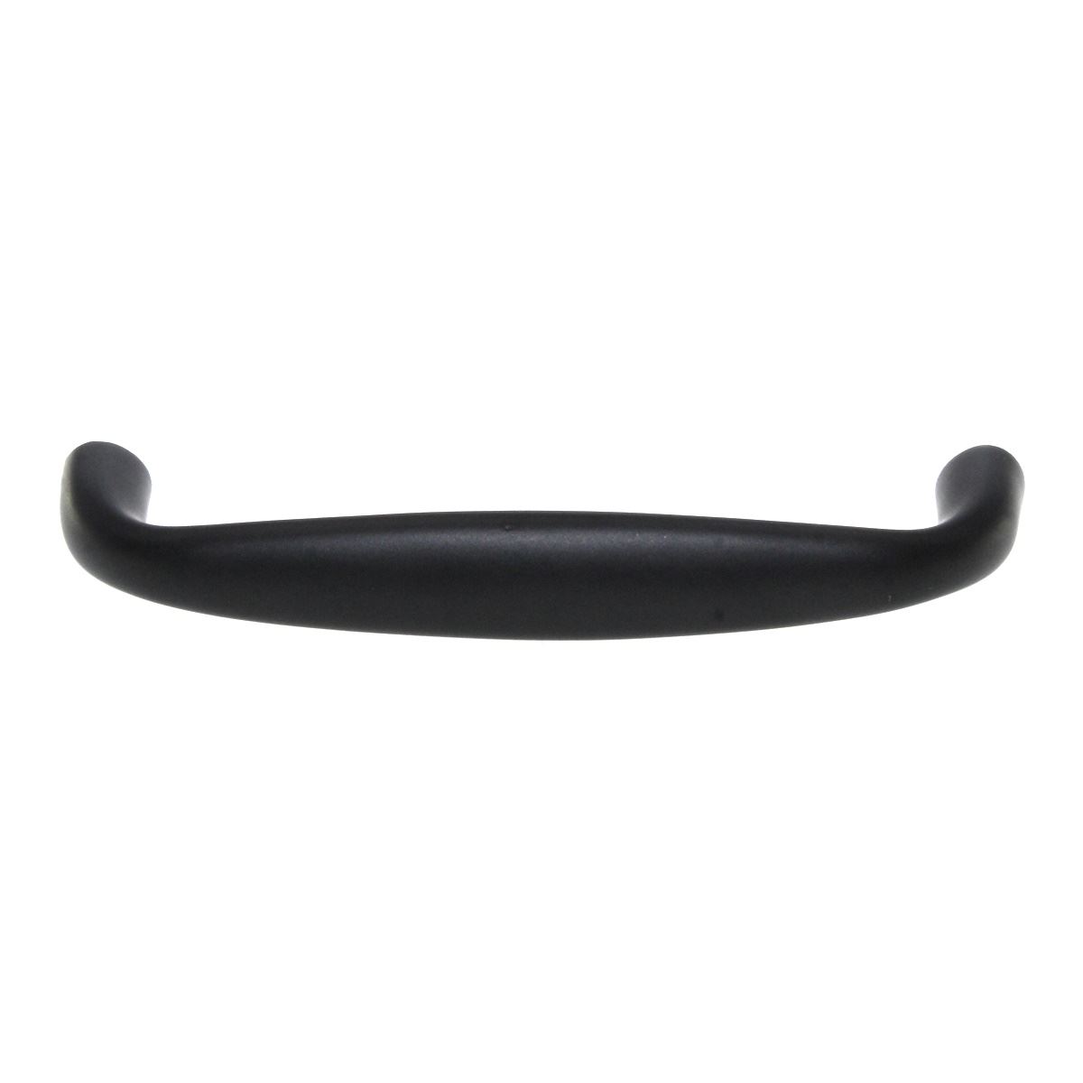 Schaub And Company Traditional Cabinet Arch Pull 4" Ctr Flat Black 732-FB