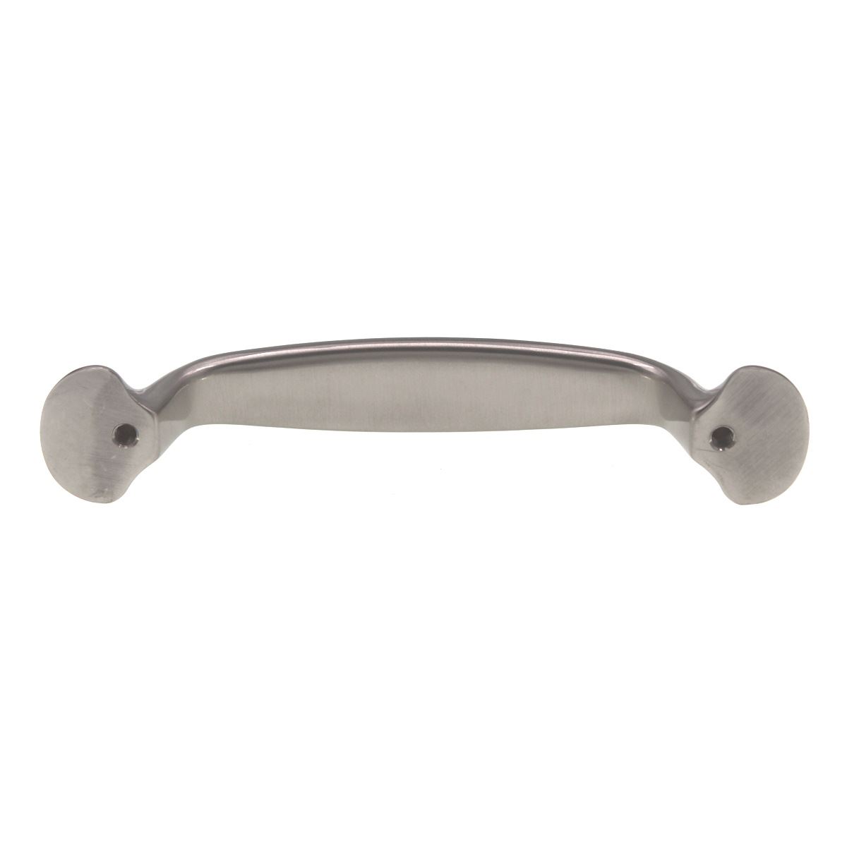 Schaub And Company Country Cabinet Arch Pull 4" Ctr Satin Nickel 742-15