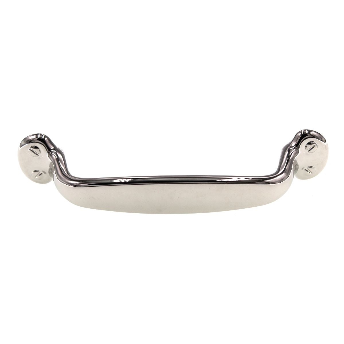 Schaub And Company Country Cabinet Arch Pull 4" Ctr Polished Nickel 742-PN