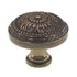 Schaub Versailles 1 1/2" Solid Brass Cabinet Knob Antique Light Polish 752-ALP