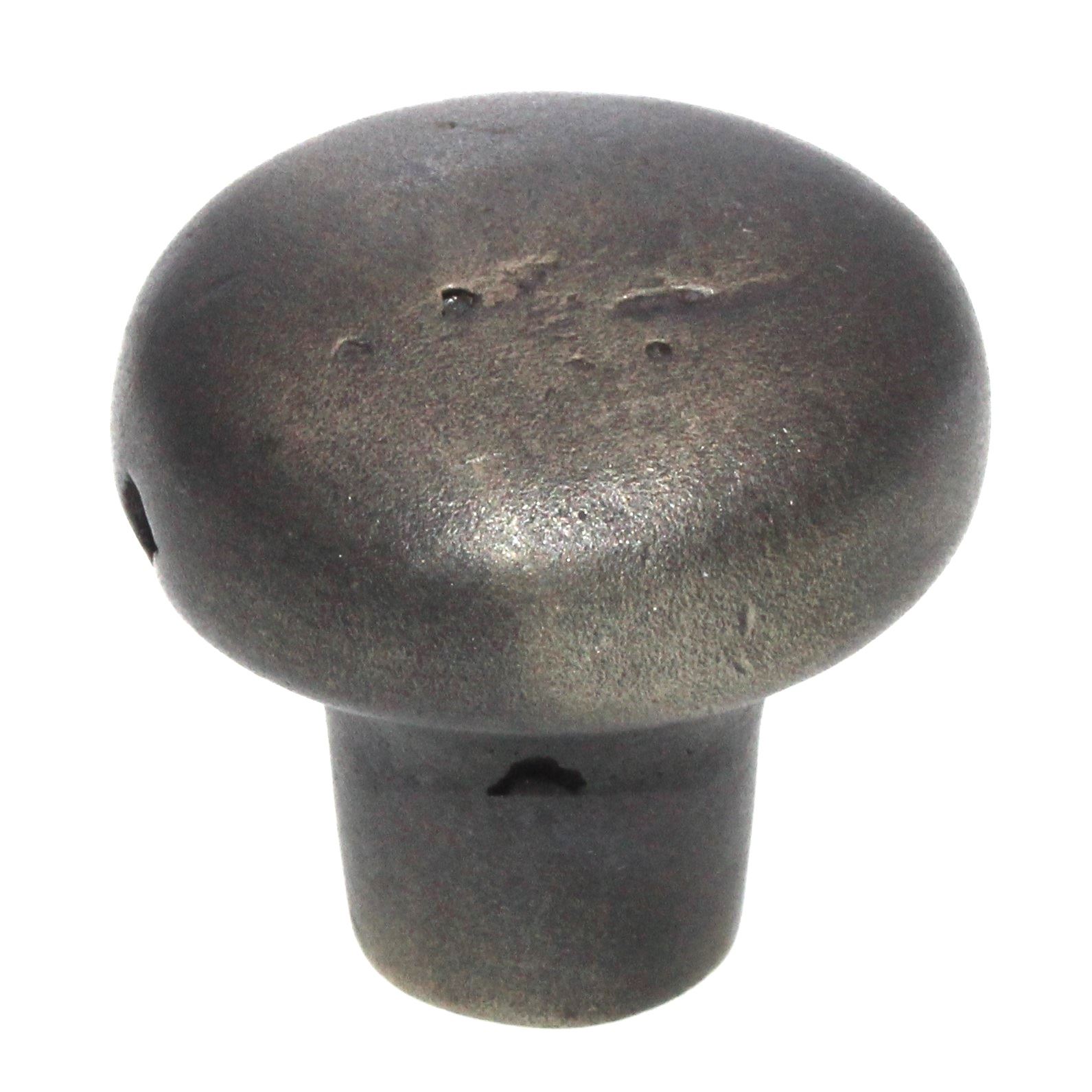 Schaub And Company Mountain 1 3/8" Cast Bronze Cabinet Knob Antique Iron 772-AI