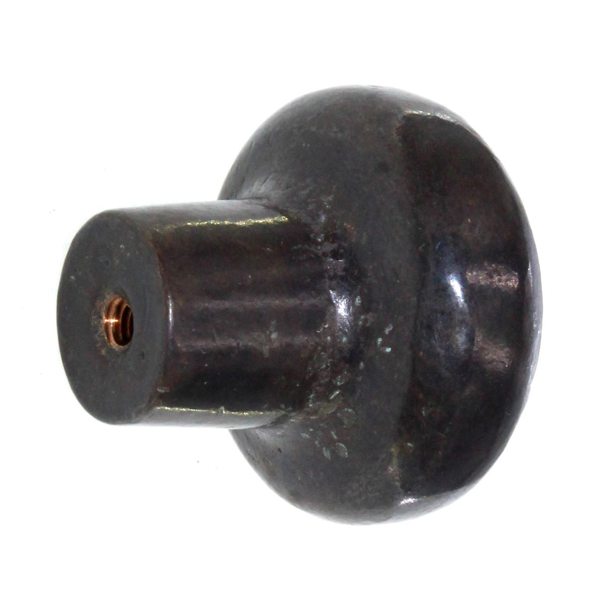 Schaub Mountain 1 3/8" Cast Bronze Cabinet Knob Antique Bronze 772-AZ