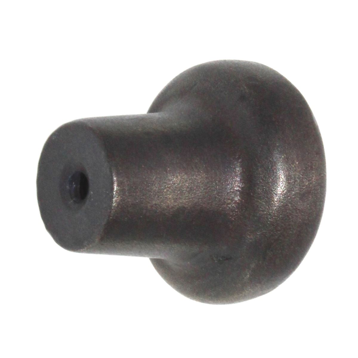 Schaub And Company Mountain 1 3/8" Cast Bronze Cabinet Knob Antique Iron 781-AI