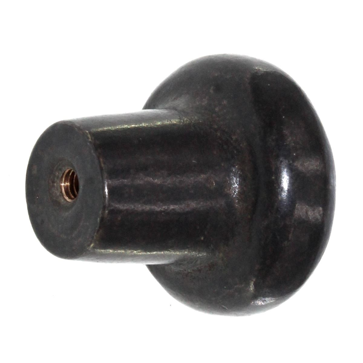 Schaub Mountain 1 3/8" Cast Bronze Cabinet Knob Antique Bronze 781-AZ