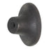 Schaub Mountain 1 7/8" Oval Cast Bronze Cabinet Knob Antique Iron 782-AI