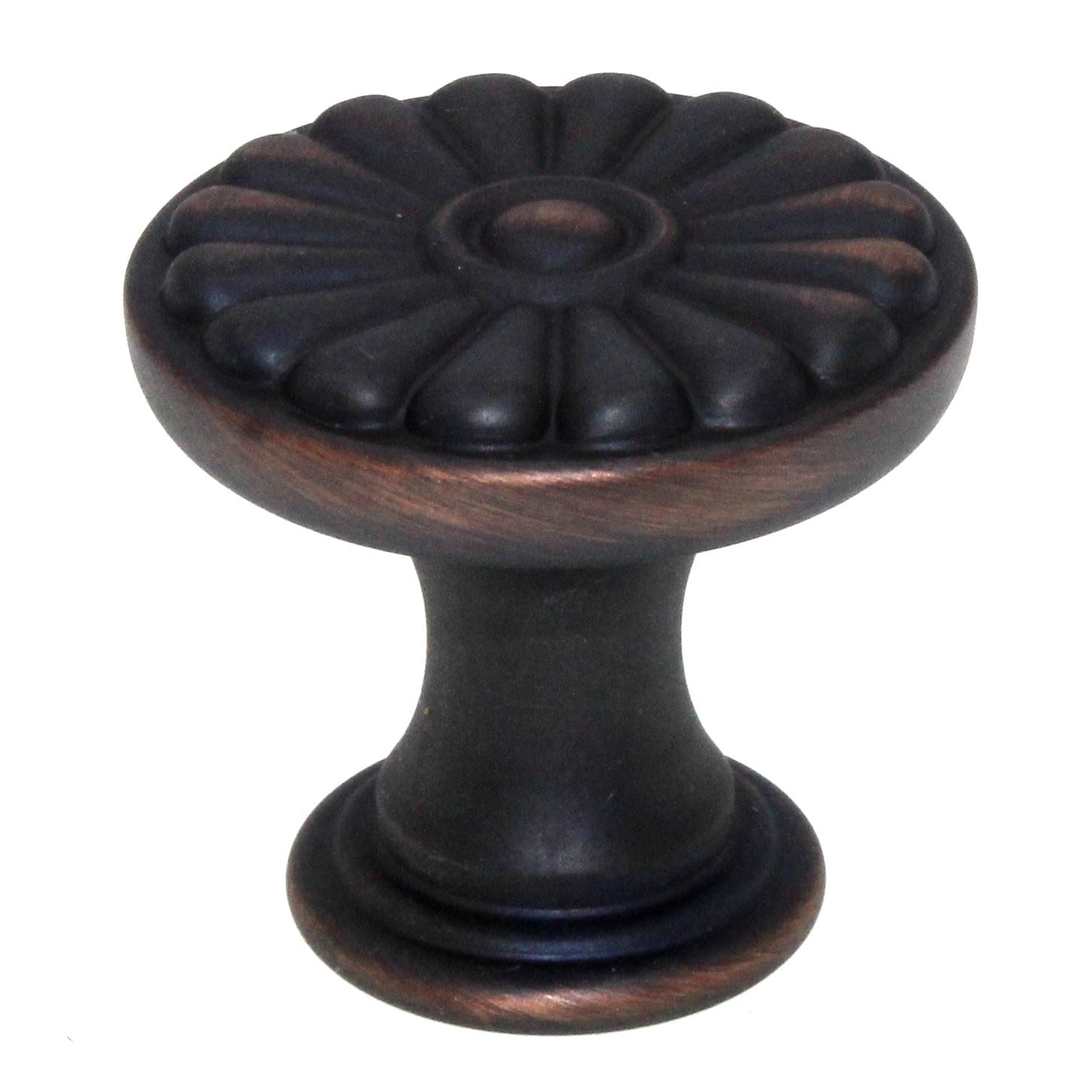 Schaub Montcalm 1 3/8" Solid Brass Cabinet Knob Michelangelo Bronze 790-MIBZ