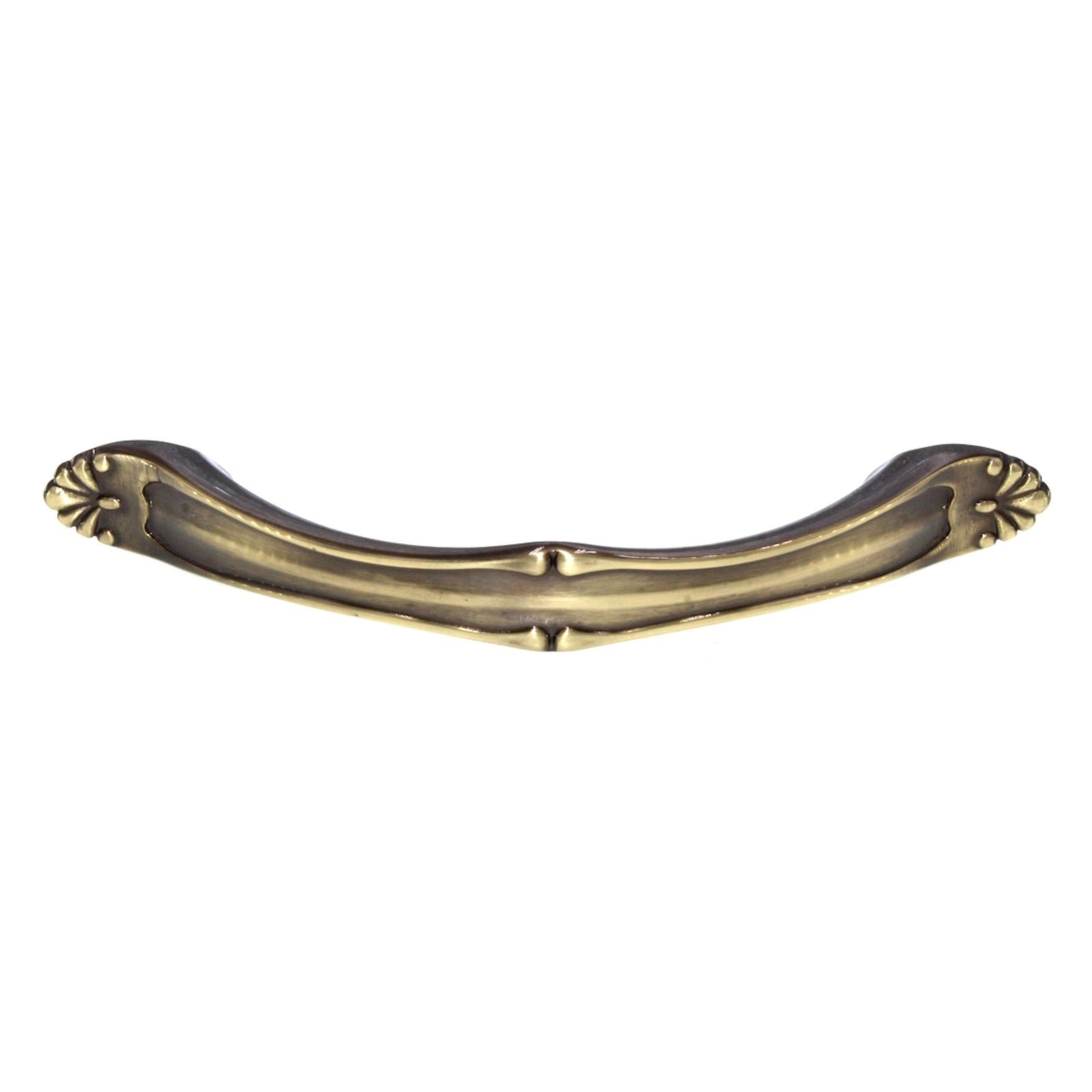 Schaub Montcalm Cabinet Arch Pull 3 3/4" (96mm) Ctr Antique Light Polish 791-ALP