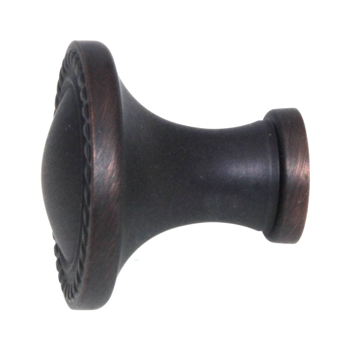 Schaub Montcalm 1 3/8" Solid Brass Cabinet Knob Michelangelo Bronze 794-MIBZ