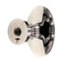 Schaub Montcalm 1 1/4" Oval Solid Brass Cabinet Knob Polished Nickel 796-PN