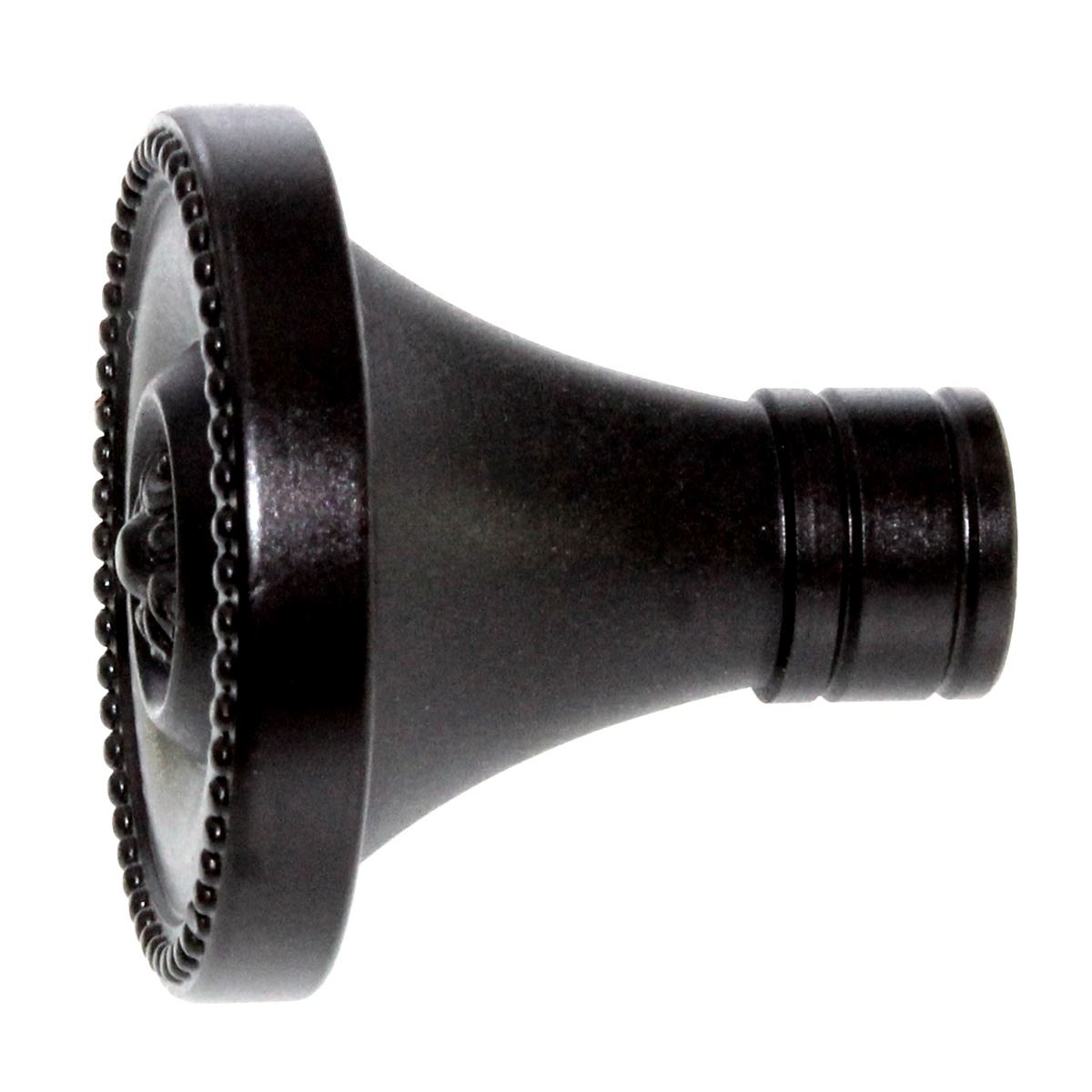 Schaub Meridian 1 3/8" Beaded Solid Brass Cabinet Knob Oil-Rubbed Bronze 800-10B