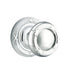 Emtek Designer Brass Ribbon and Reed Dummy Door Knob Polished Chrome 805RBKUS26