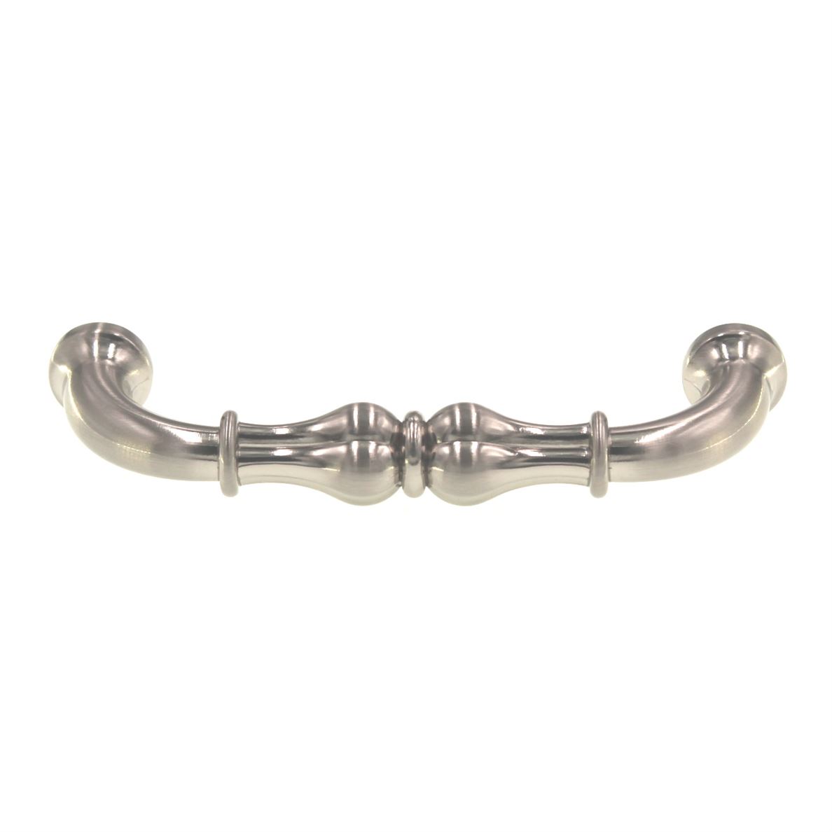 Jeffrey Alexander Bella Satin Nickel 3 3/4" (96mm) Ctr. Cabinet Arch Pull 818-96SN