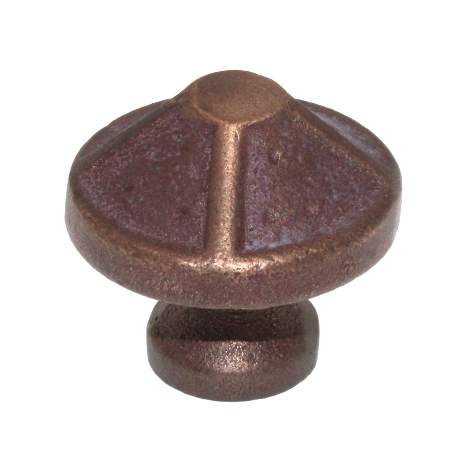 Schaub Kelmscott Manor 1 3/8" Round Cabinet Knob Aurora Bronze 820-AUBZ