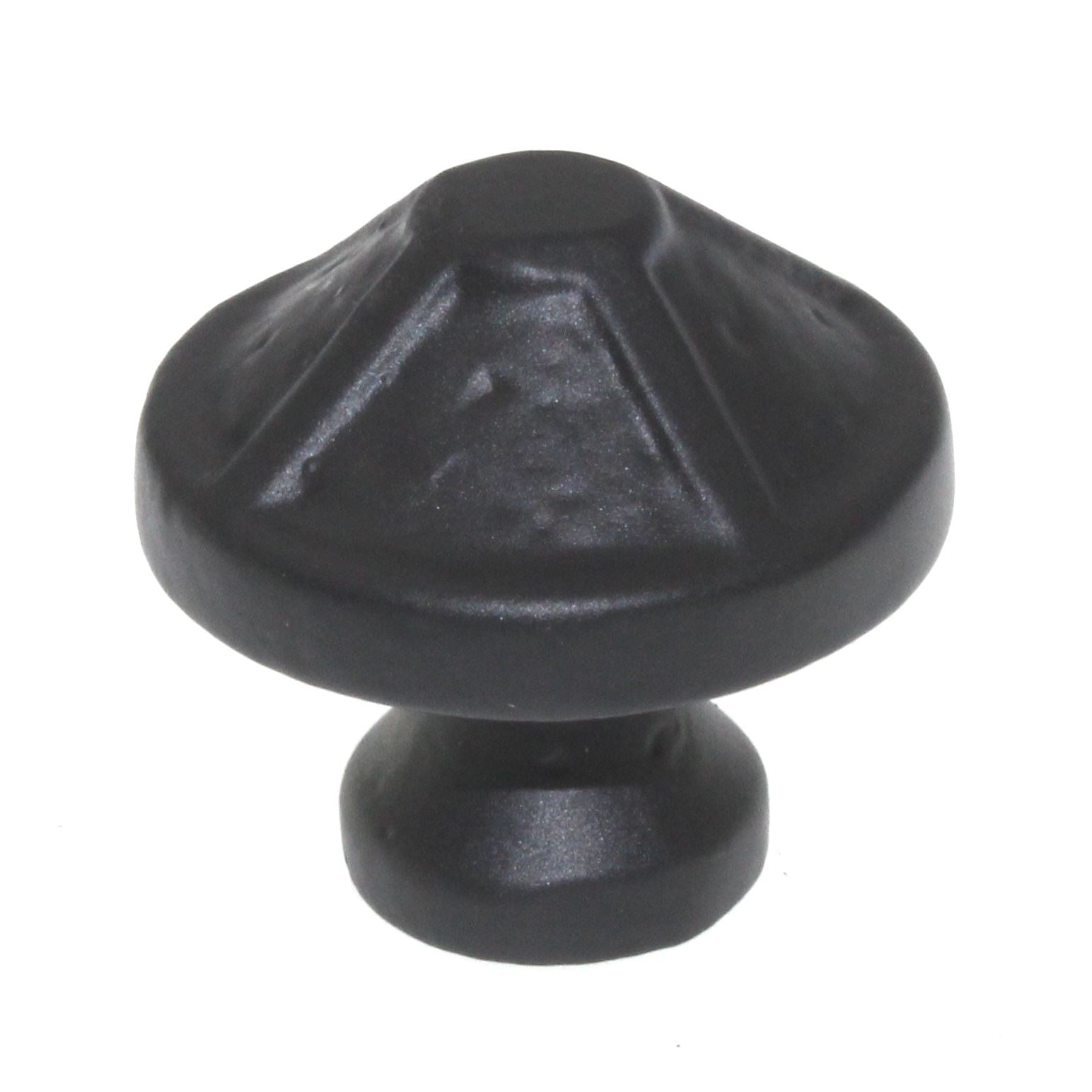 Schaub And Company Kelmscott Manor 1 3/8" Round Cabinet Knob Flat Black 820-FB