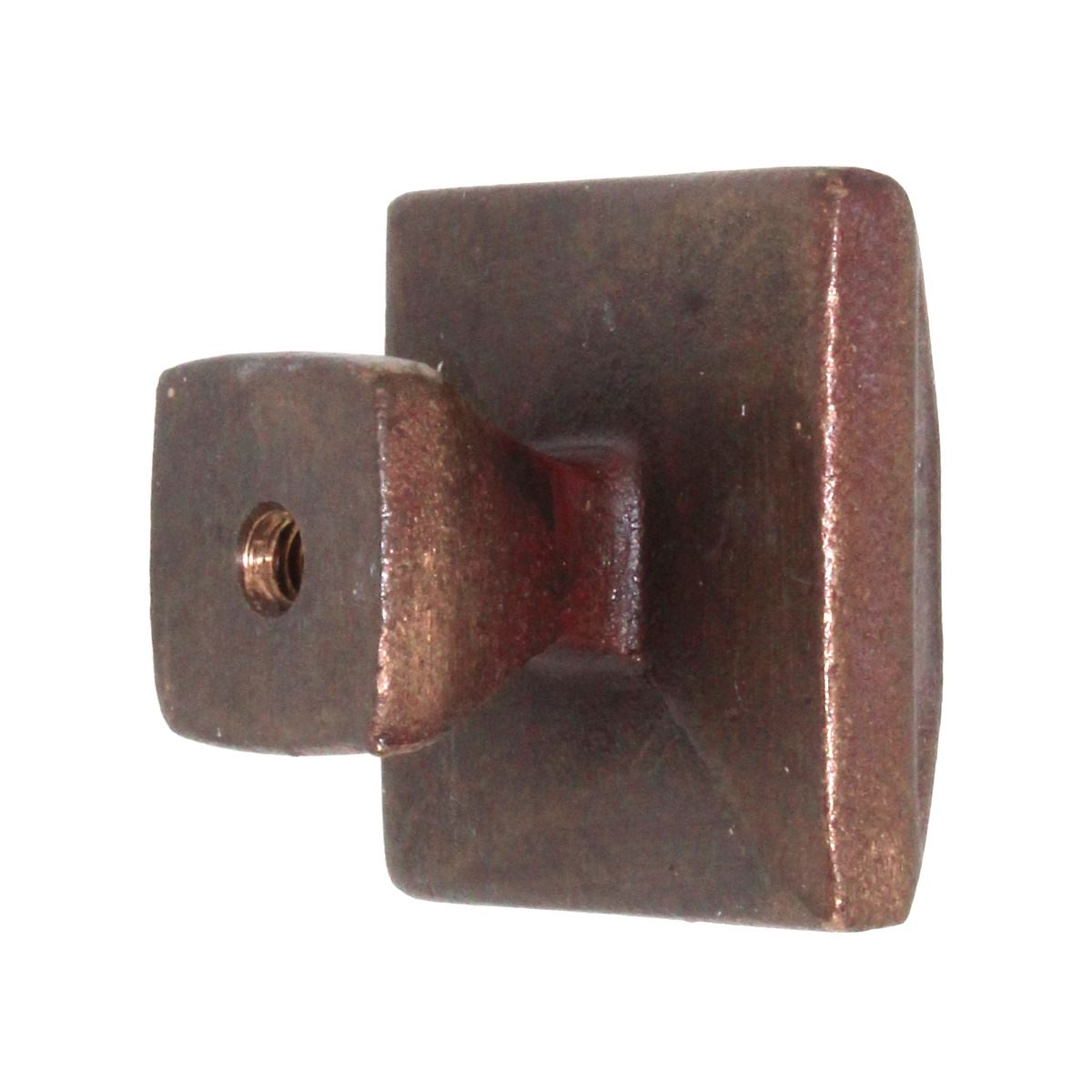 Schaub Kelmscott Manor 1 1/4" Square Cabinet Knob Aurora Bronze 821-AUBZ