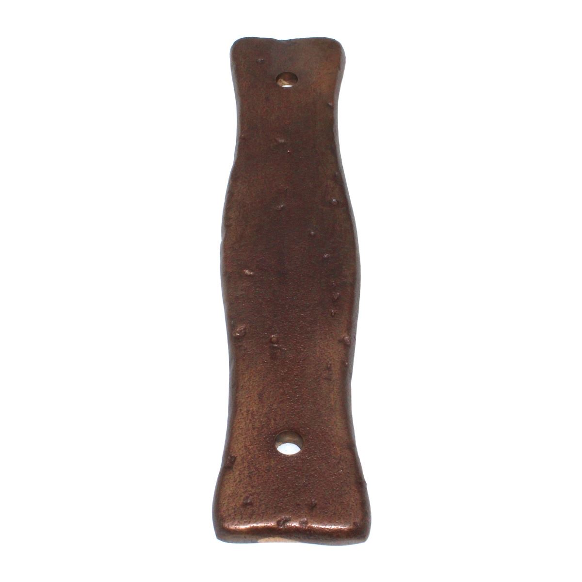 Schaub Kelmscott Manor 3 3/4" (96mm) Ctr Rustic Backplate Aurora Bronze 824-AUBZ