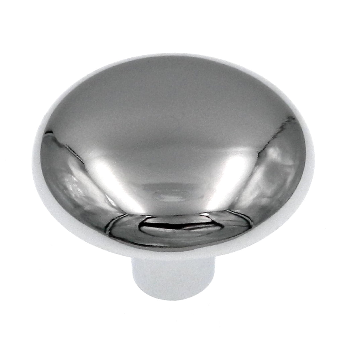 10 Pack Amerock Allison 1 1/4" Polished Chrome Round Smooth Cabinet Knob 831CH