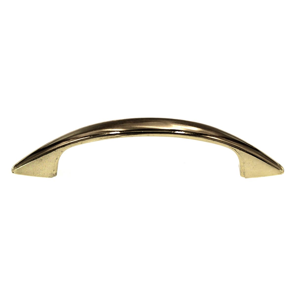 Traditional Cabinet Arch Pull 3" Ctr Polished Brass 835-PB