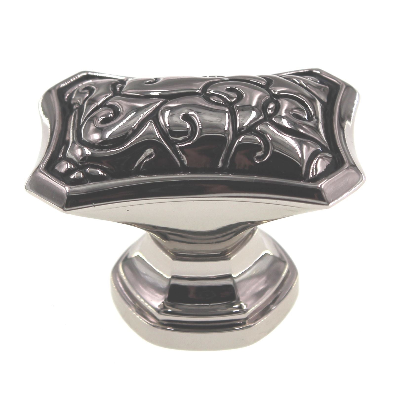 Schaub And Company Bella Forma 1 3/4" Rectangle Knob Polished Nickel 841-PNB