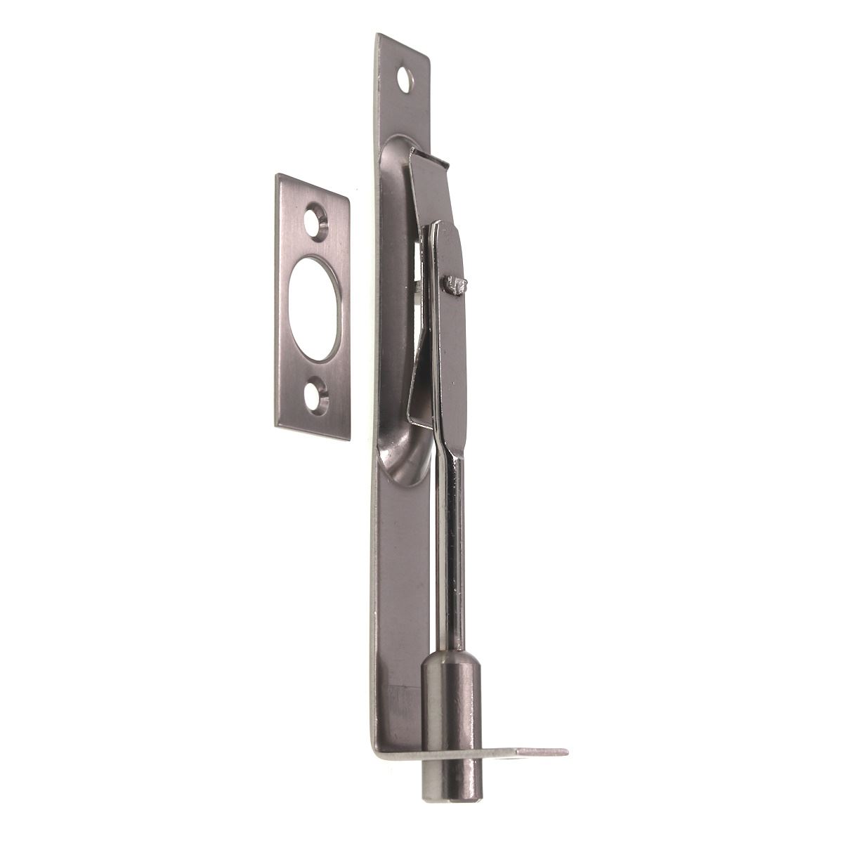 Emtek American Classic Flush Bolt Square Corners Door Satin Nickel 8501US15