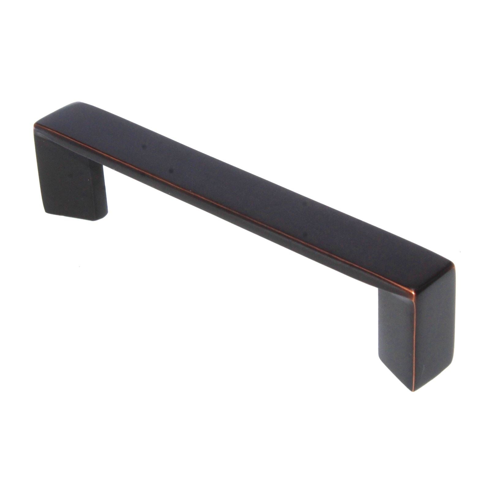 Emtek Trinity 4" Ctr Cabinet Bar Pull Oil-Rubbed Bronze Solid Brass 86265US10B