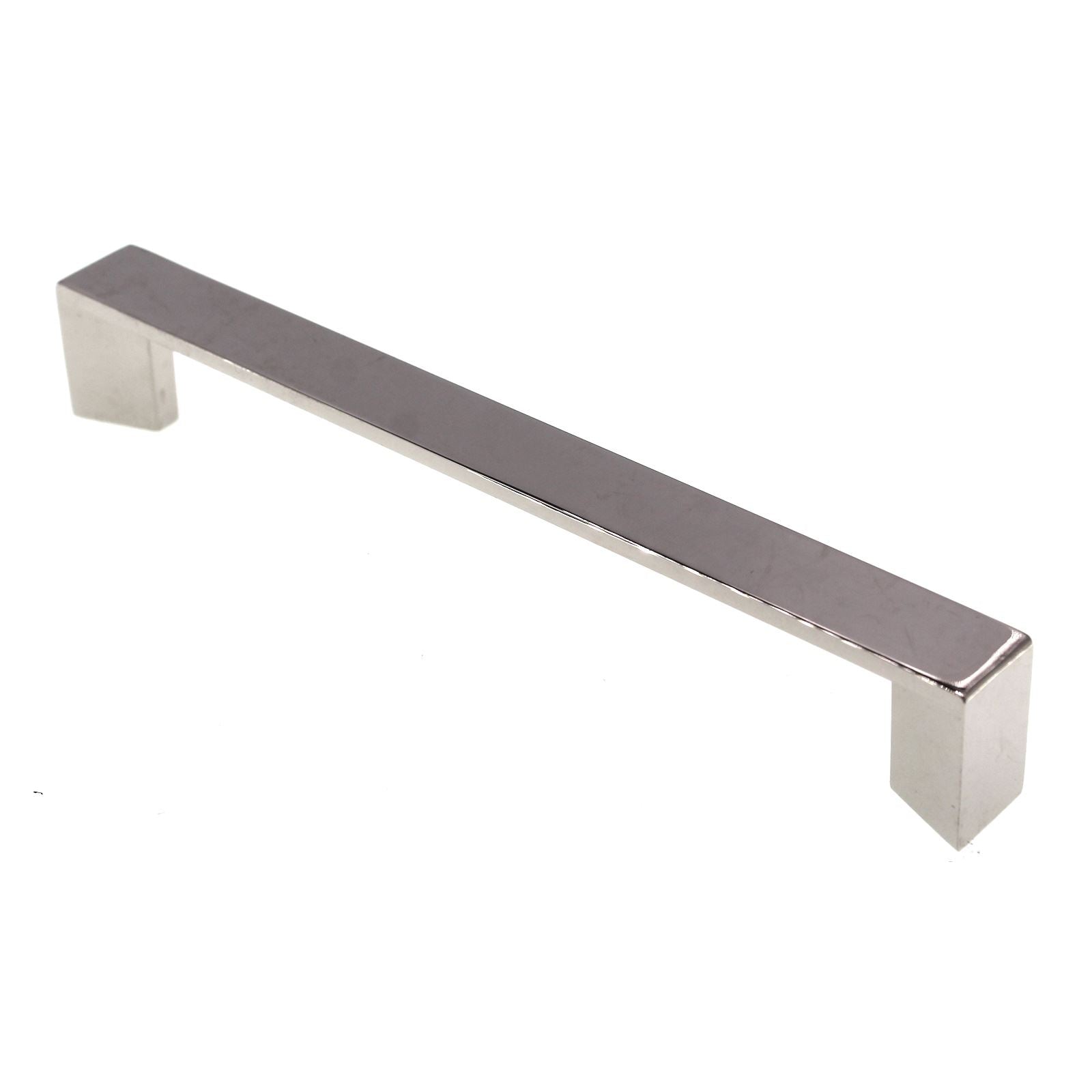 Emtek Trinity 6" Ctr Cabinet Bar Pull Polished Nickel Solid Brass 86266US14