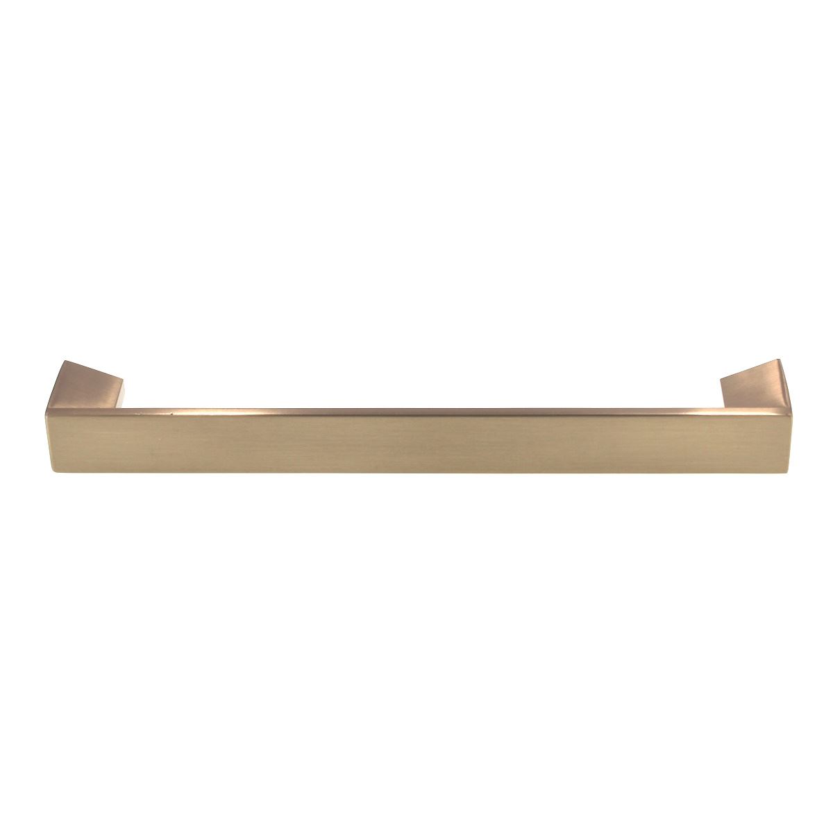 Emtek Trinity Satin Brass 6" Ctr Cabinet Arch Pull Handle 86266US4