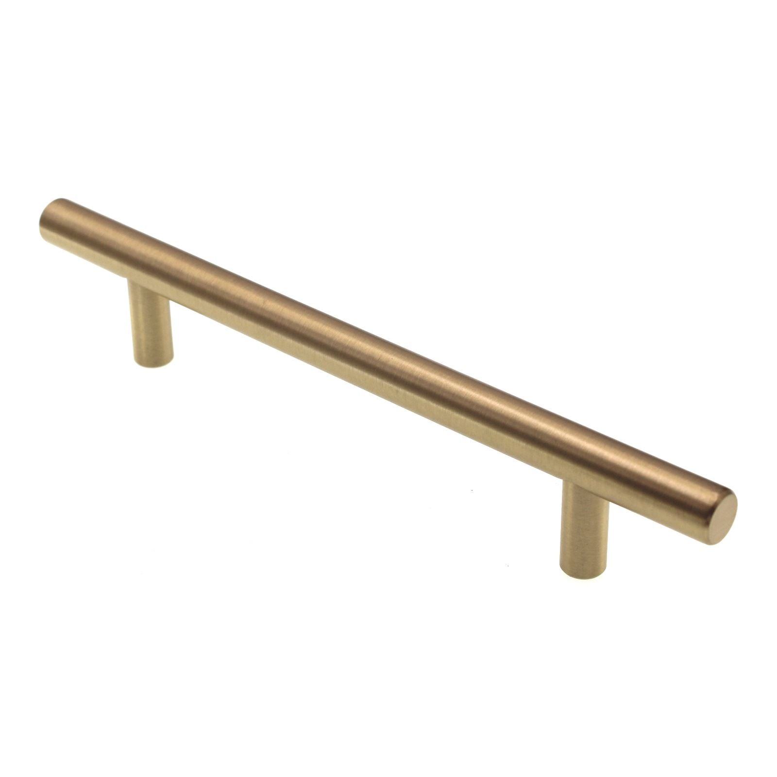 Emtek Bar Pulls Satin Brass 5" Ctr Cabinet Pull Handle 86361US4