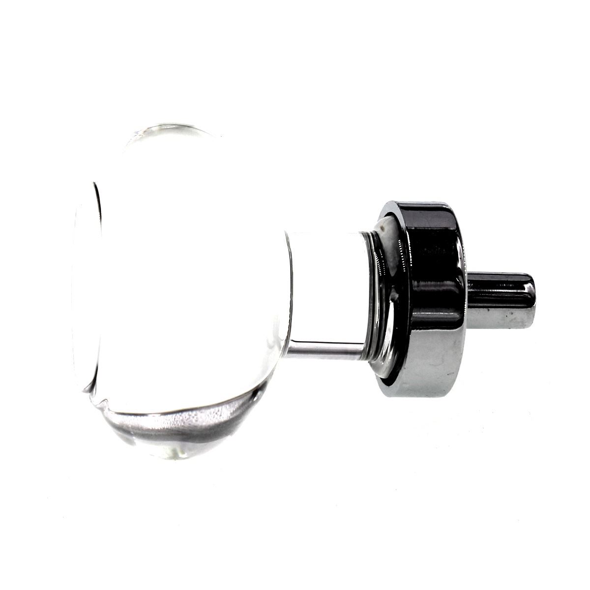 Emtek Georgetown Crystal 1 1/4" Cabinet Knob Polished Chrome Base 86399US26