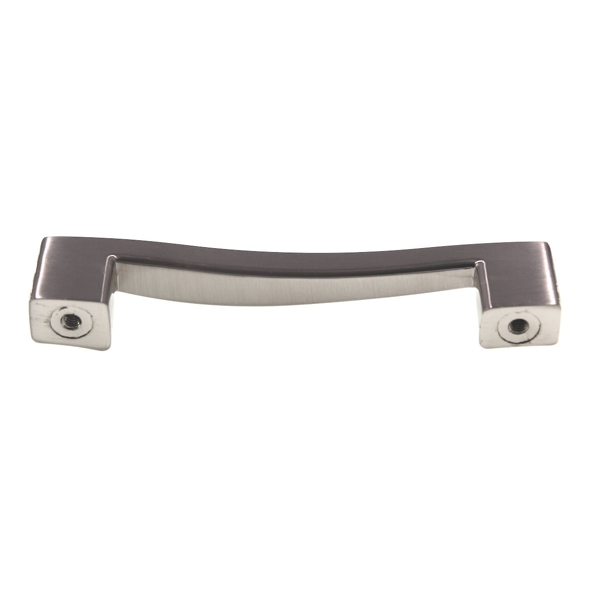 Emtek Bezier 4" Ctr Cabinet Bar Pull Satin Nickel Solid Brass 86413US15