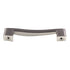 Emtek Bezier 4" Ctr Cabinet Bar Pull Satin Nickel Solid Brass 86413US15