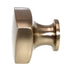 Emtek Freestone 1 1/4" Square Cabinet Knob Satin Brass Solid Brass 86450US4