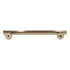 Emtek Freestone Urban Modern Satin Brass 6" Ctr Cabinet Bar Pull 86455US4