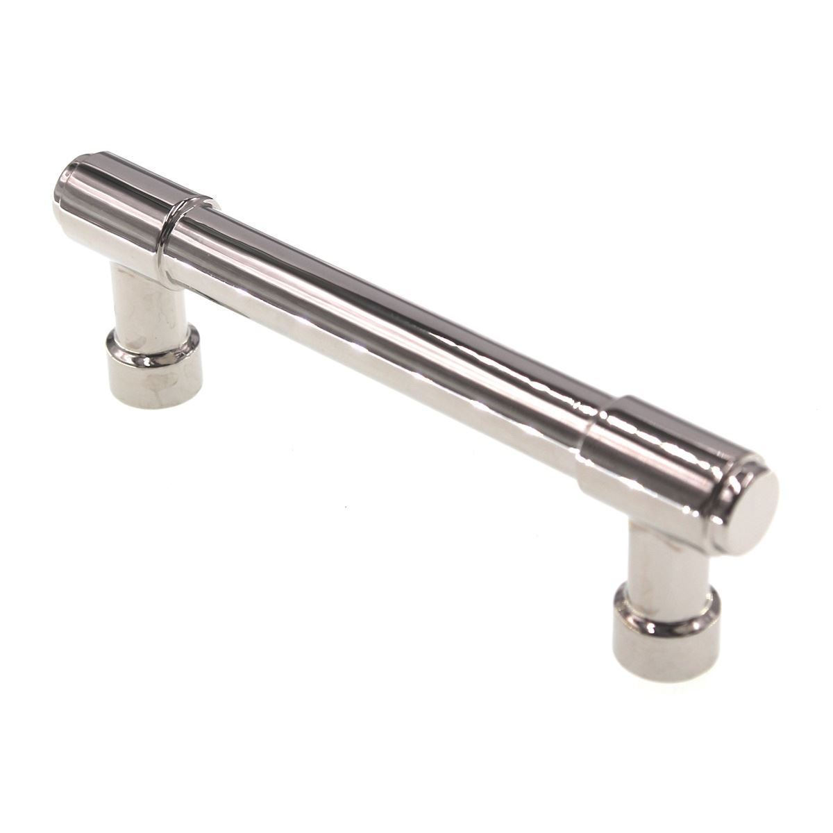 Emtek Jasper 3 1/2" Ctr Cabinet Bar Pull Polished Nickel Solid Brass 86686US14