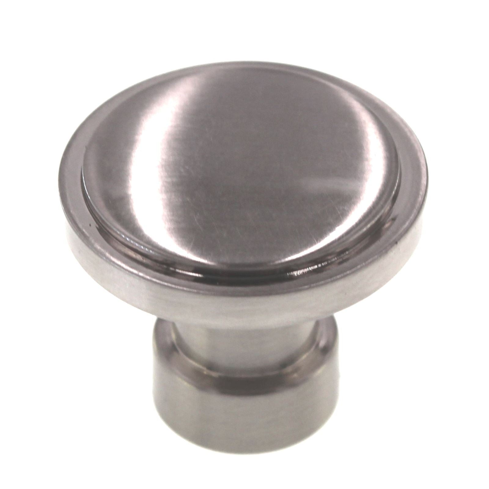 Emtek Haydon 1 1/4" Round Cabinet Knob Satin Nickel Solid Brass 86697US15