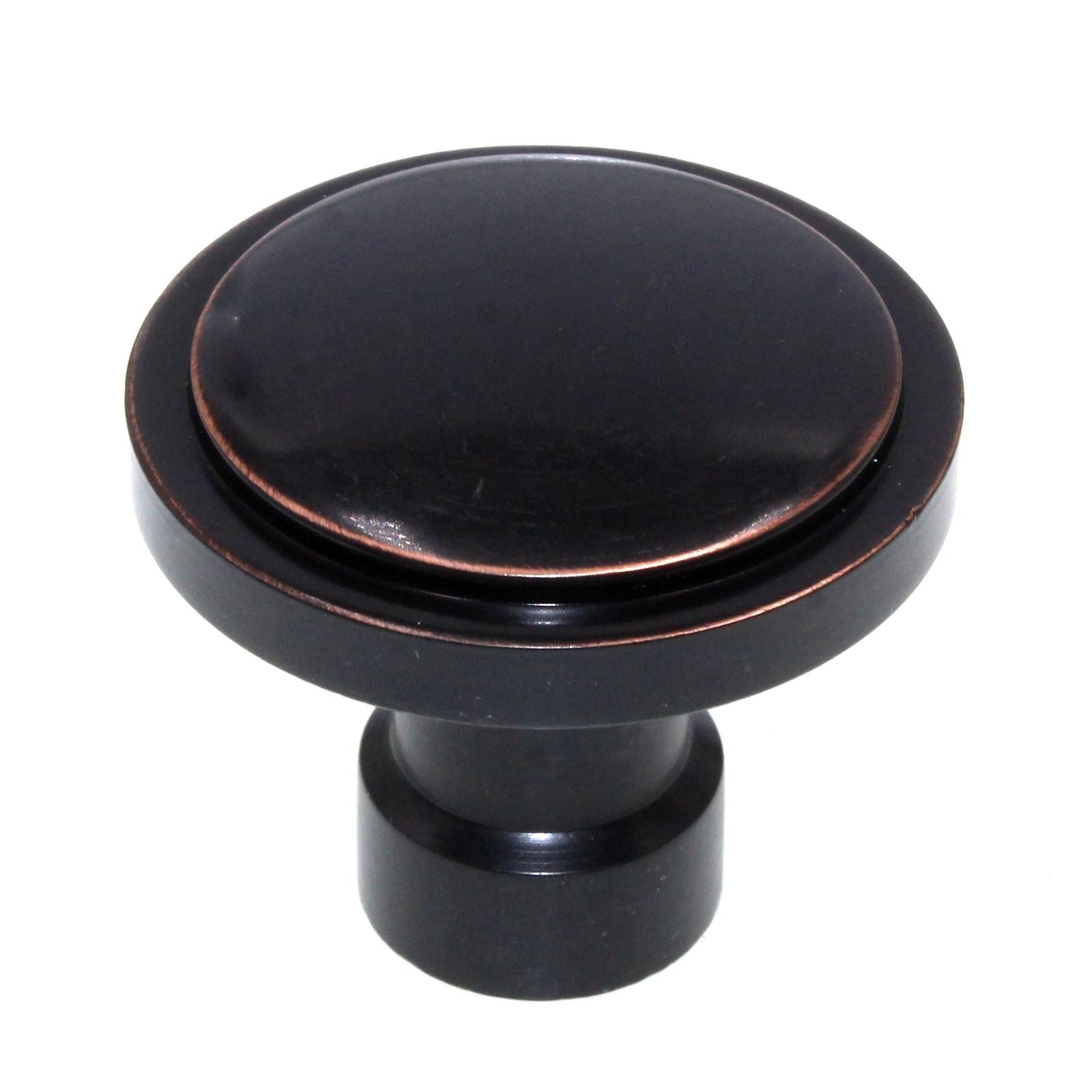 Emtek Haydon 1 3/4" Round Cabinet Knob Oil-Rubbed Bronze Solid Brass 86698US10B