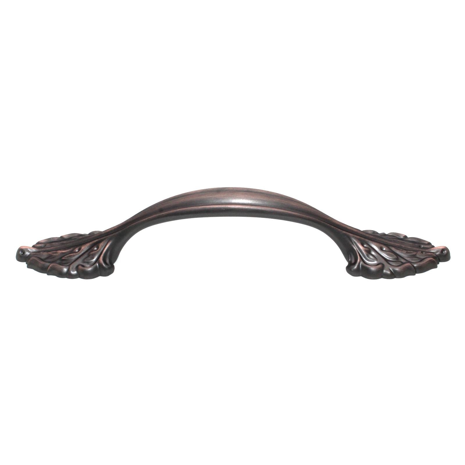 Schaub Corinthian Cabinet Pull 3 3/4" (96mm) Ctr Michelangelo Bronze 871-MIBZ