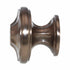 Schaub And Company Empire 1 3/8" Round Cabinet Knob Brushed Bronze 876-BBZ