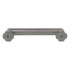 Schaub And Company Empire Cabinet Arch Pull 4" Ctr Antique Nickel 877-AN