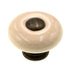 Amerock Furniture Trim Burnished Brass Almond 1 1/4" Round Cabinet Knob BP878-AM