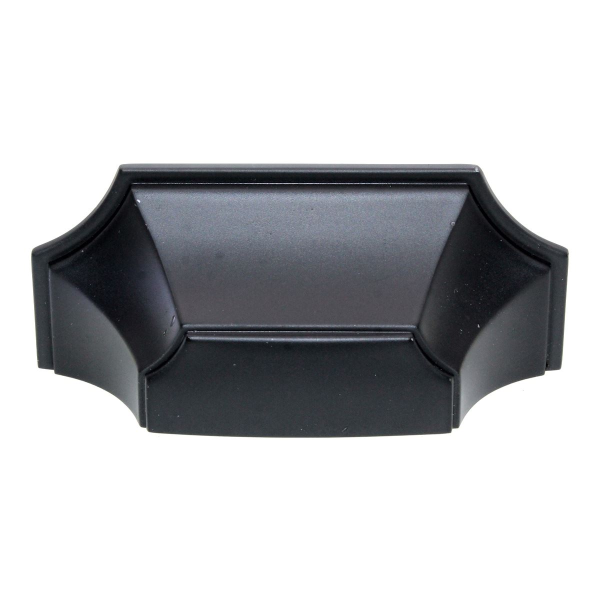 Schaub And Company Empire Drawer Cup Pull 3" Ctr Matte Black 878-MB