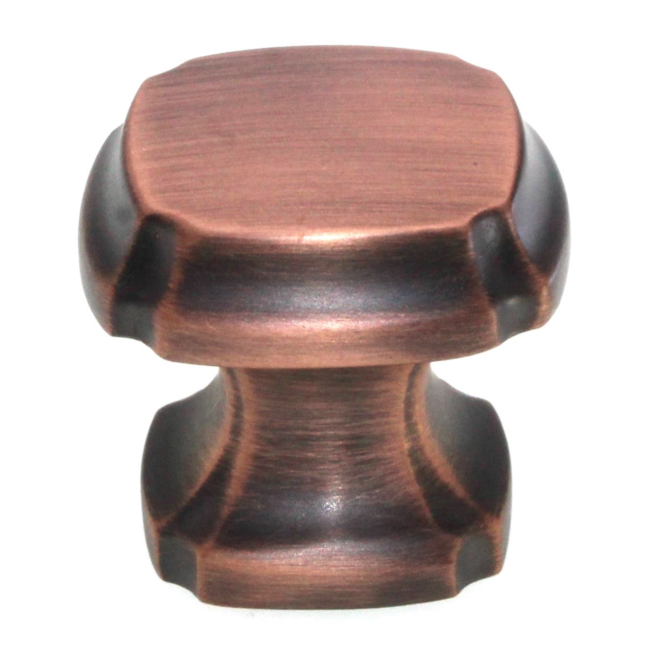 Schaub And Company Empire 1 3/8" Square Cabinet Knob Empire Bronze 882-EBZ