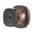 Schaub And Company Empire 1 3/8" Square Cabinet Knob Empire Bronze 882-EBZ