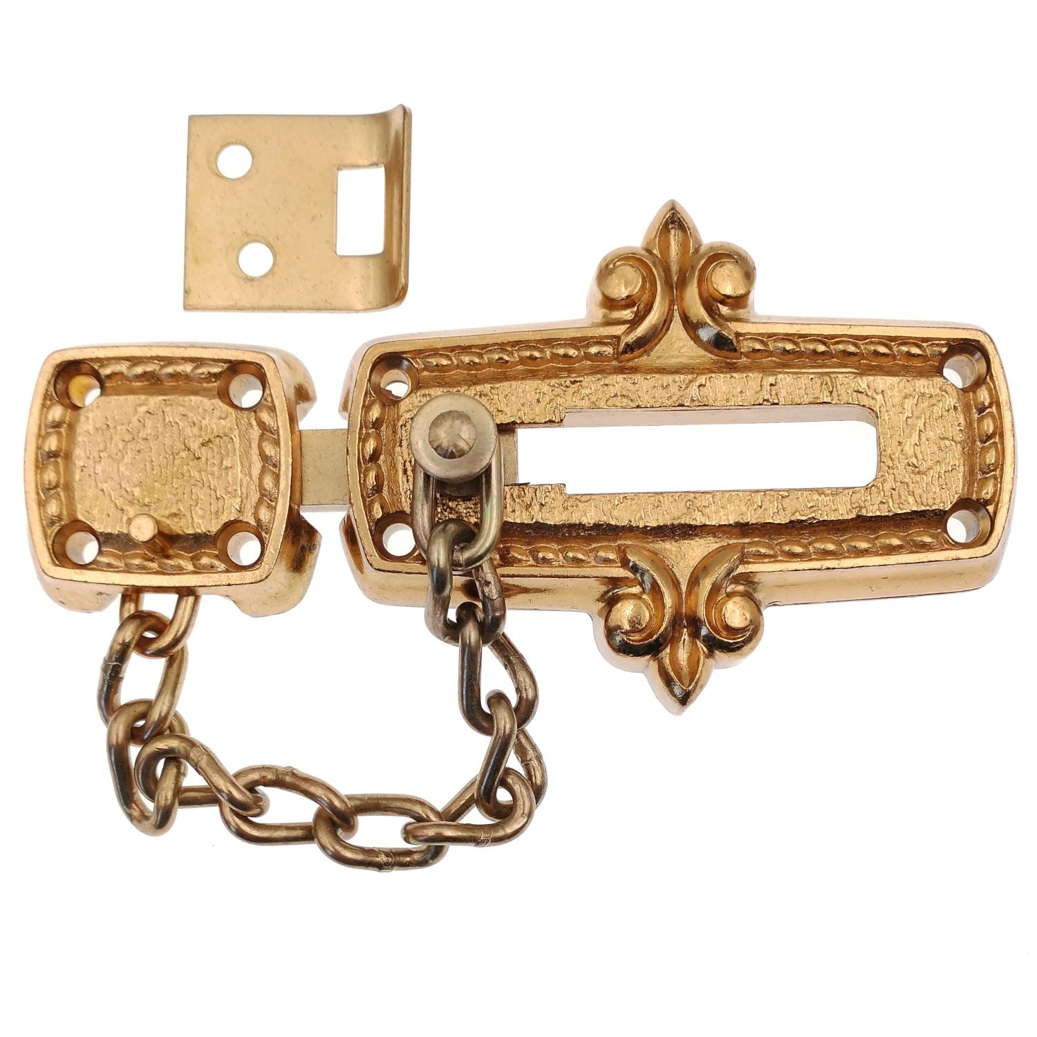 Amerock Bonaventure Regency Bronze Chain Door Guard Lock Catch 8865-RB