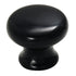 Amerock Allison 902BLK Black 1 1/2" Mushroom Cabinet Knob Pull