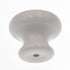 902WHT White 1 3/8" Mushroom Cabinet Knob Pulls Amerock Allison Value