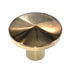 Vintage Washington Conical Polished Brass 1 3/4" Round Cabinet Knob 941R-3