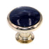 Amerock Allison Polished Brass Navy Plastic Center 1" Cabinet Knob 950NAV